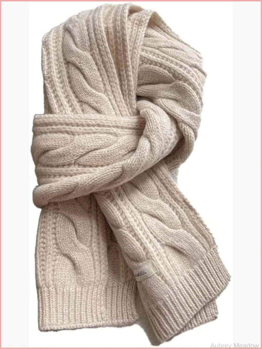Knitted Scarf Shawl Wrap - Versatile Cape Cardigan Shoulder Top Sweater